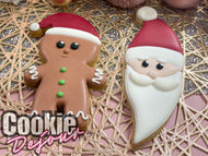 Santa & Gingerbread Man