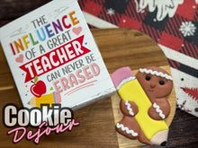 Load image into Gallery viewer, Teacher’s Gift – Gingy with Pencil