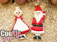 Mr & Mrs Claus - Tall
