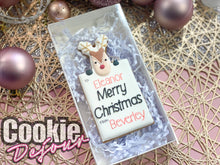 Load image into Gallery viewer, Reindeer Christmas Card - Customised
