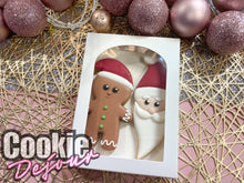 Load image into Gallery viewer, Santa &amp; Gingerbread Man
