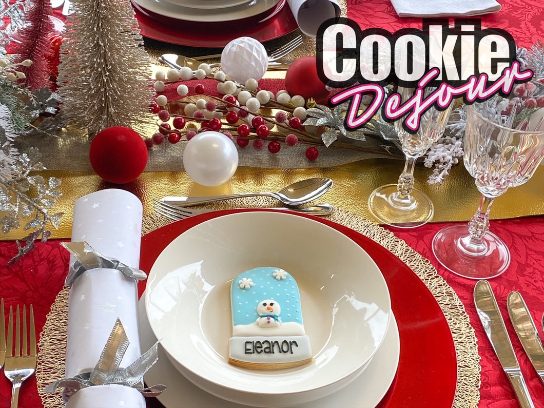 Snow Globe Place card